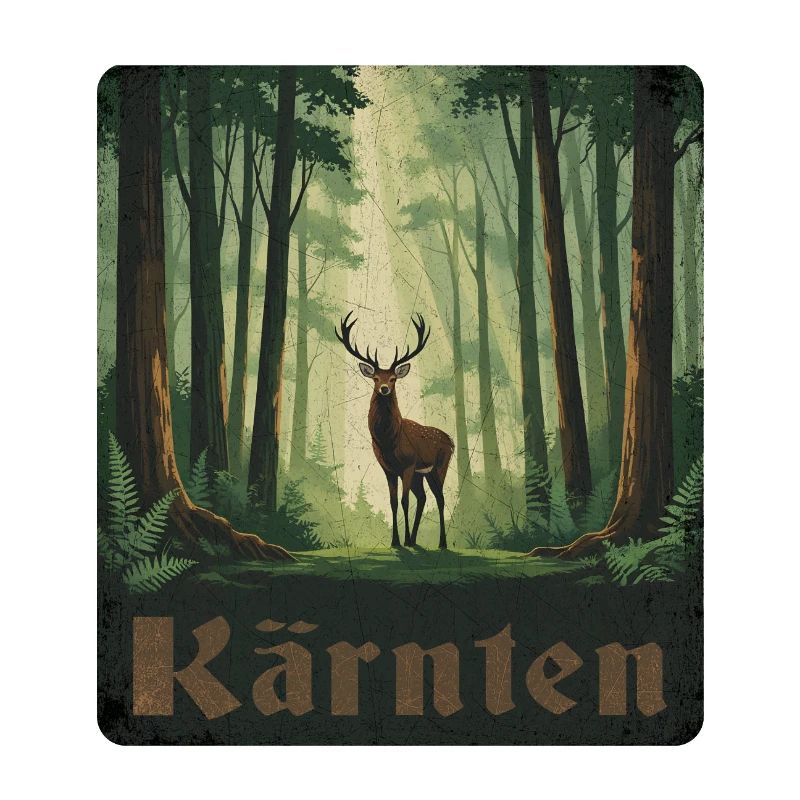Carinthia Deer in the Forest