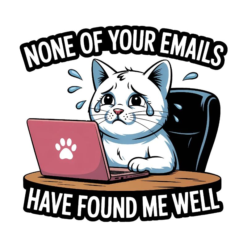 Keine Ihrer E-Mails hat mich gut gefunden - Katze