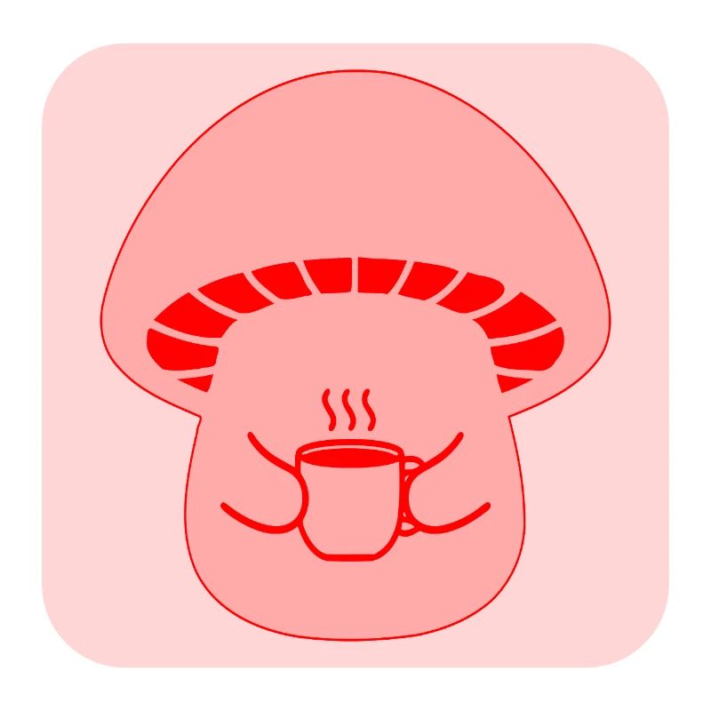 TASSE À CAFÉ CHAMPIGNONS