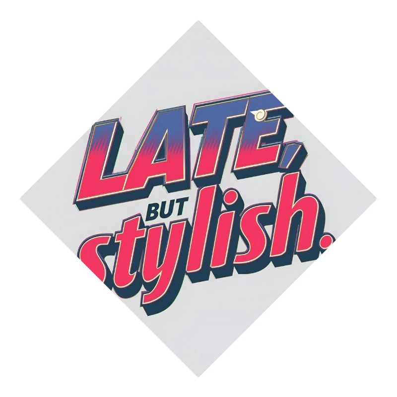 Spät, aber schick – Retro-Stil