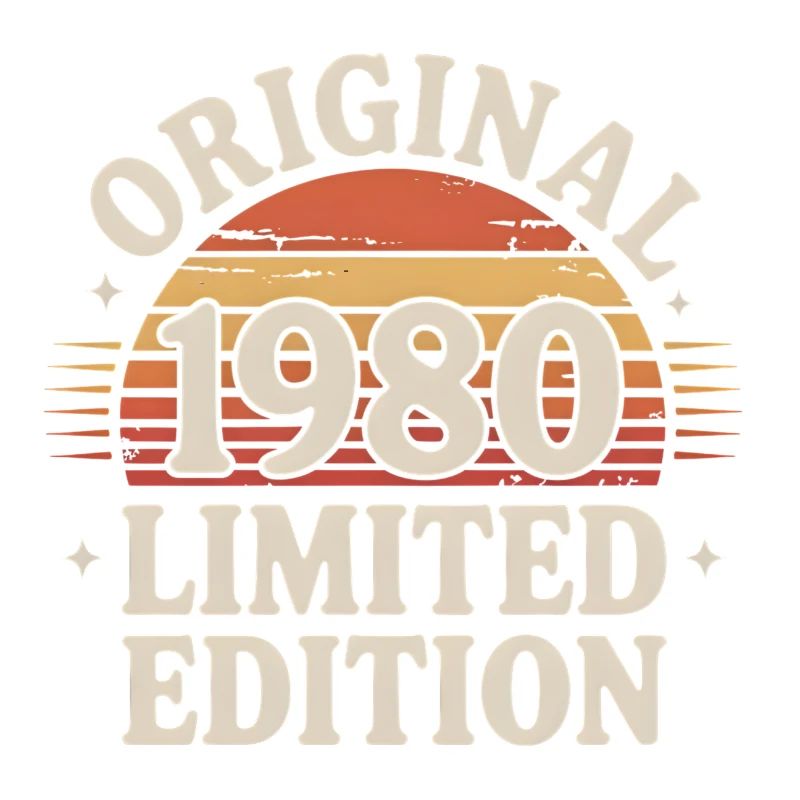 Edition 1980 Original Rétro