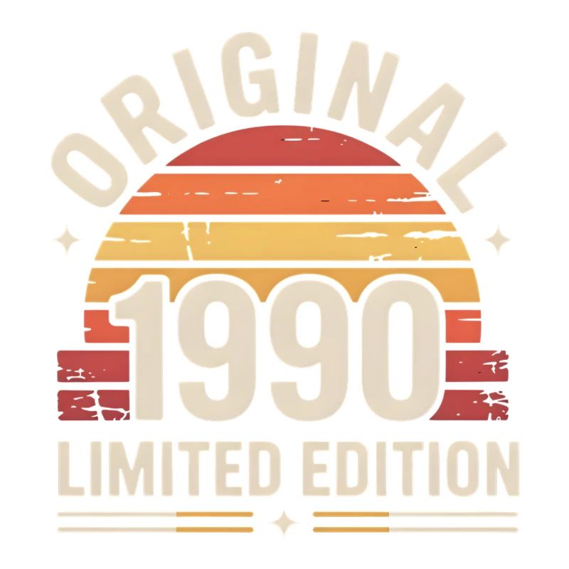 Retro Sunset 1990 Limited Edition