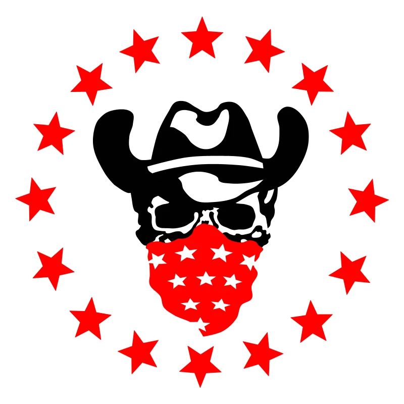 Crâne de cow-boy