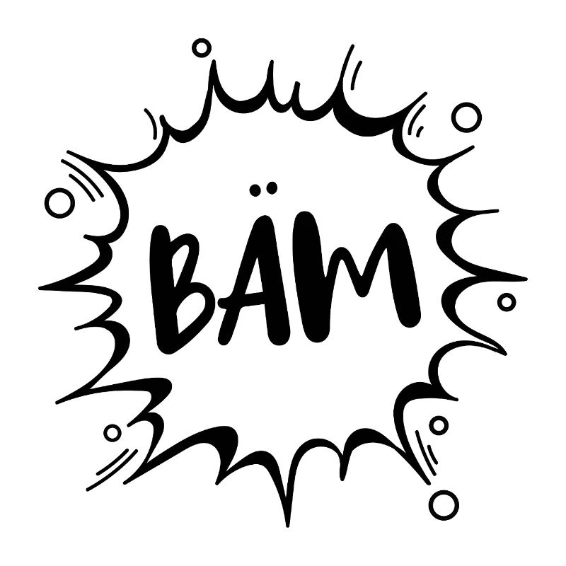 "BÄM"