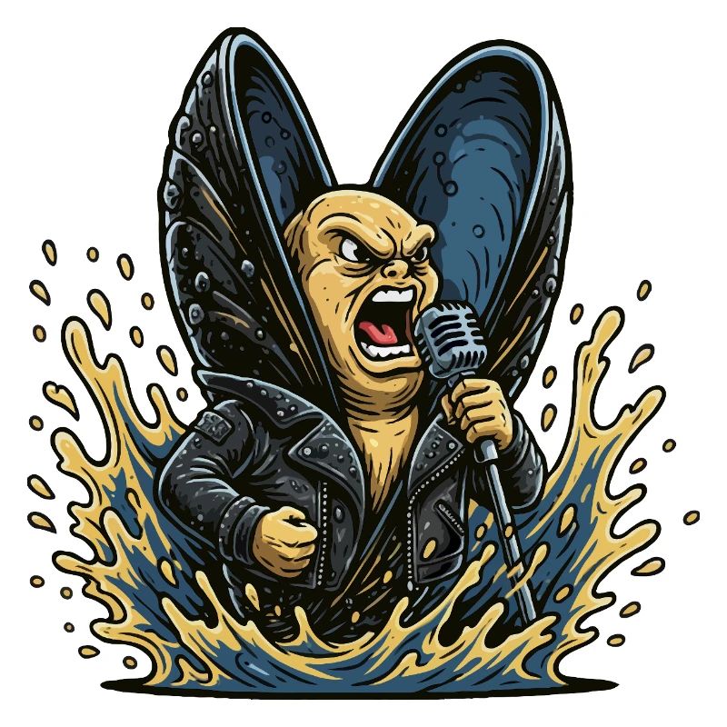 Bascule à moules avec microphone