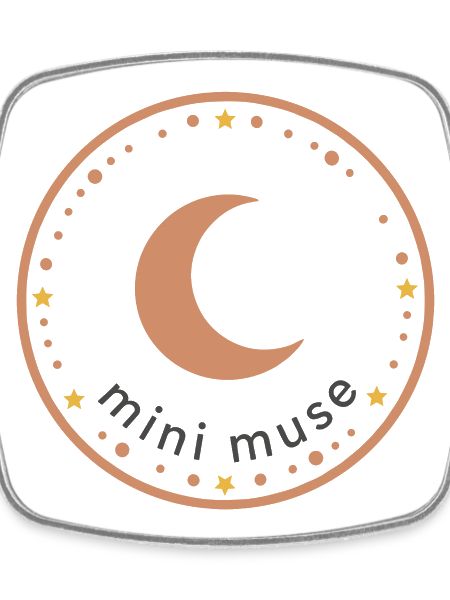 Cute Moon Circle Design