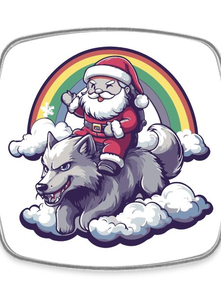 Wolf Santa Claus Christmas