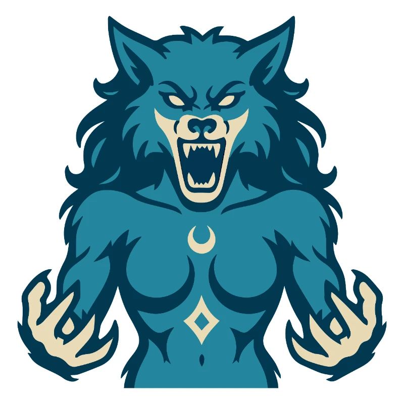 Conception de puissance Moonwolf