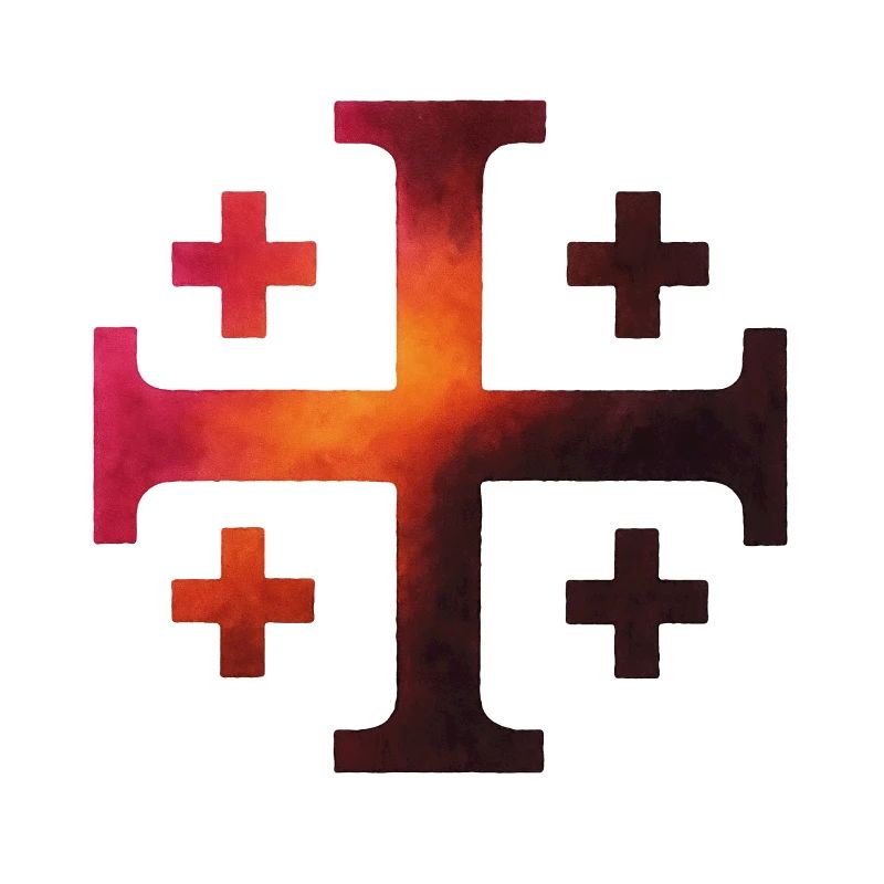 Croix de Kairos (Croix de Jérusalem) – Forge du volcan