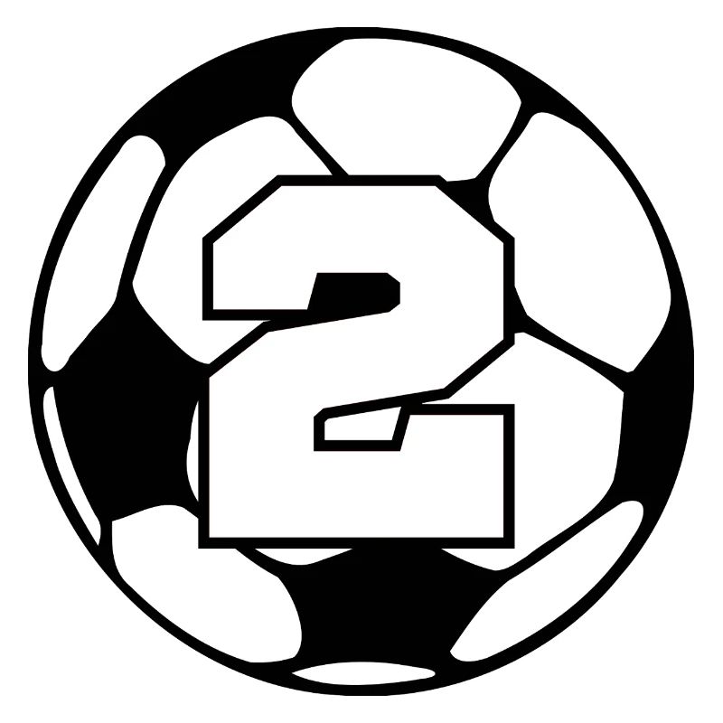 Nummer 2 Fußball - 2. Jubiläum