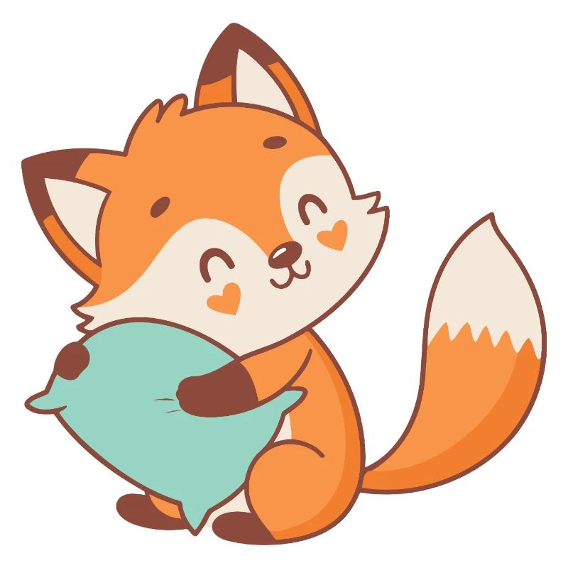 Pastel Cuddly Fox