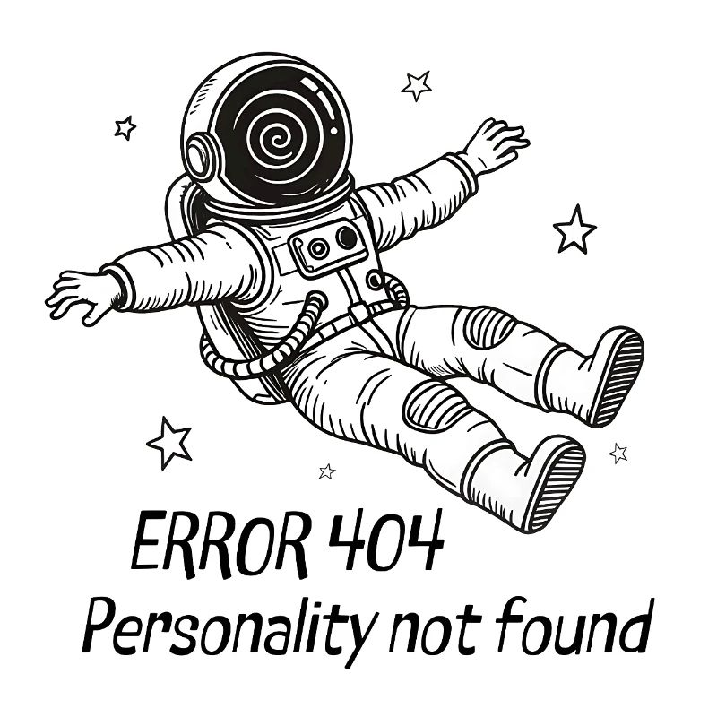 Astronaut Error 404: Personality not found
