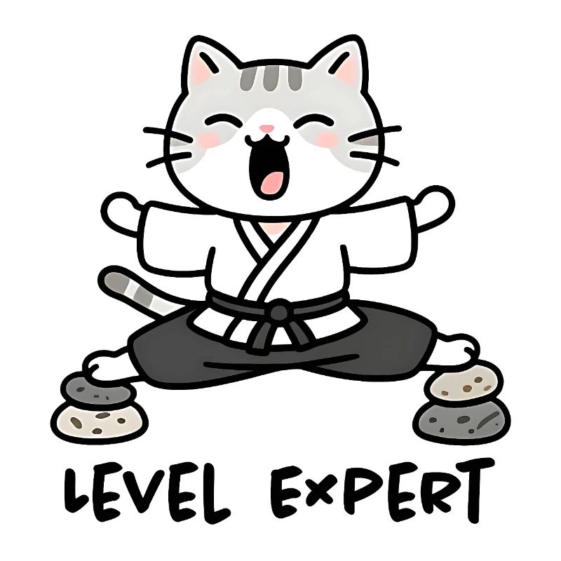 Chat Sensei Karaté Zen