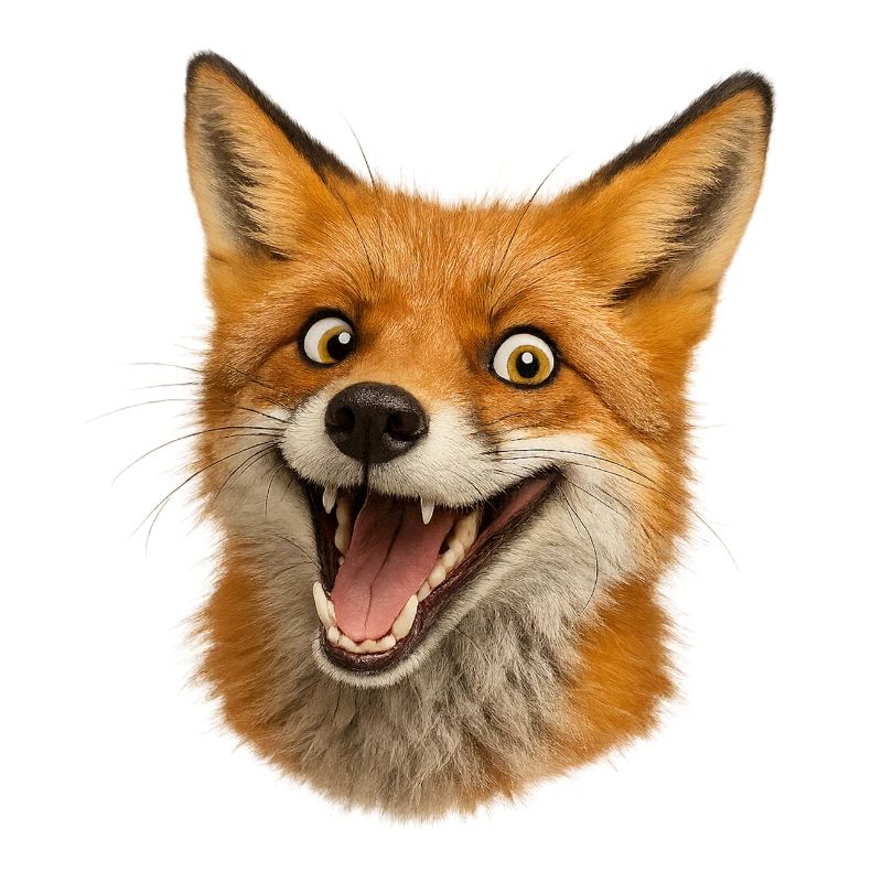 Fuchshead Joy Illustration