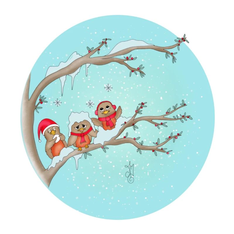Oiseaux de Noël 
