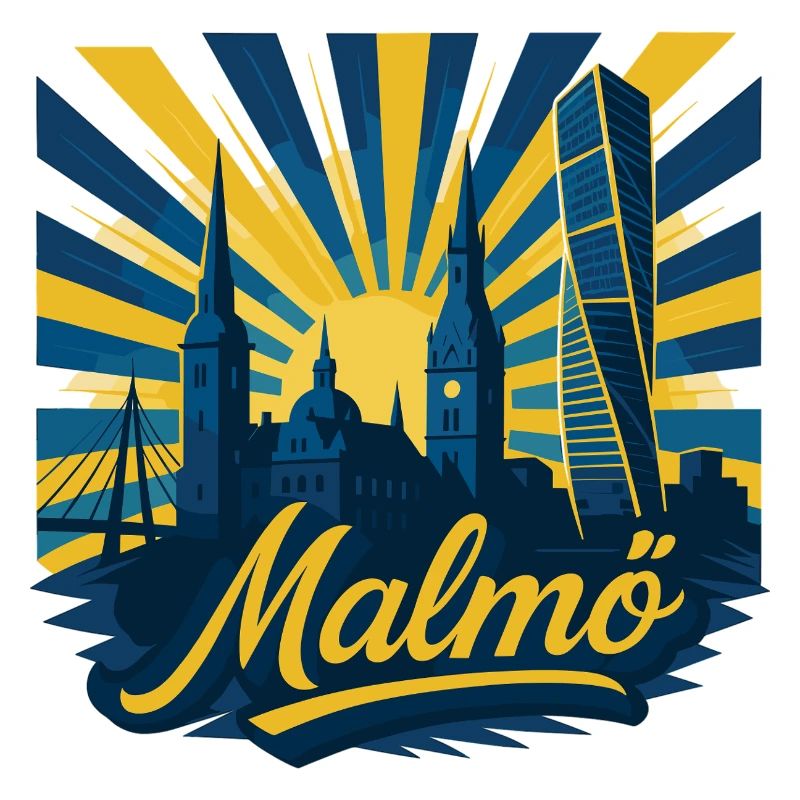 Malmö City Sweden Cool Epic Gift