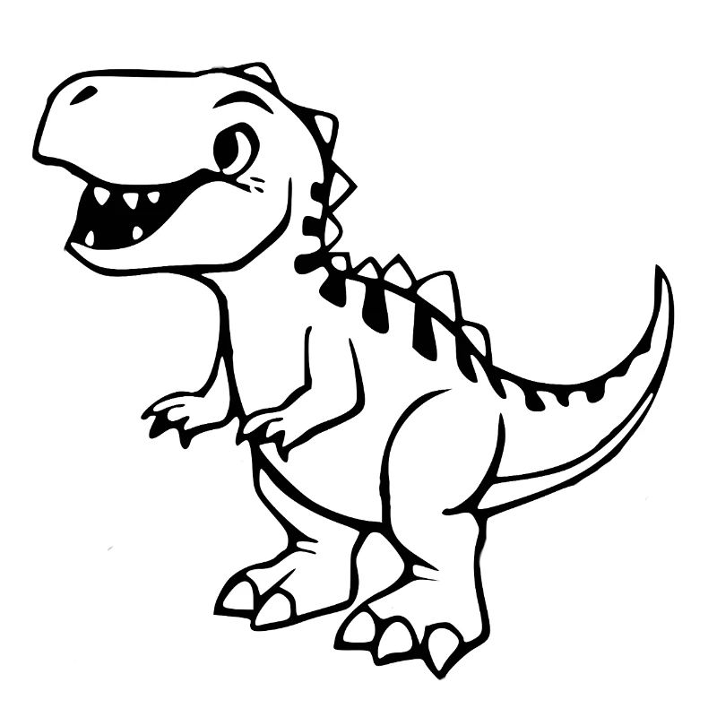 Dinosaur black