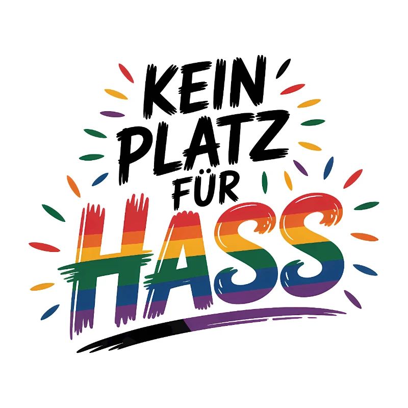 Pas de place pour la haine - Logo Cool Pride