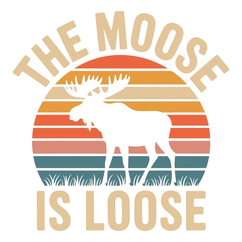 Moose Sunset ist locker