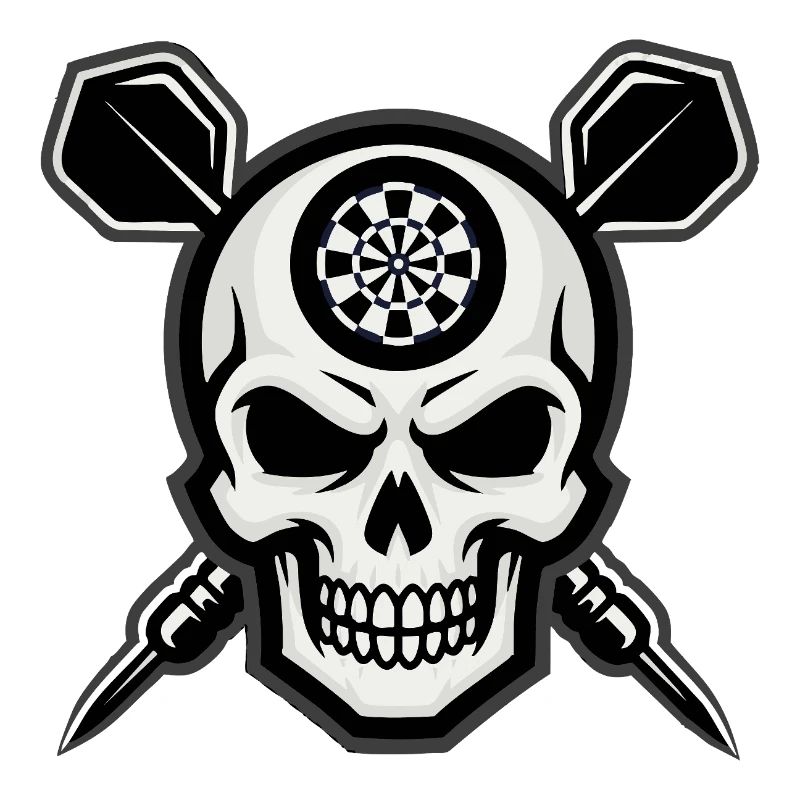 Dart Skull Pub Style