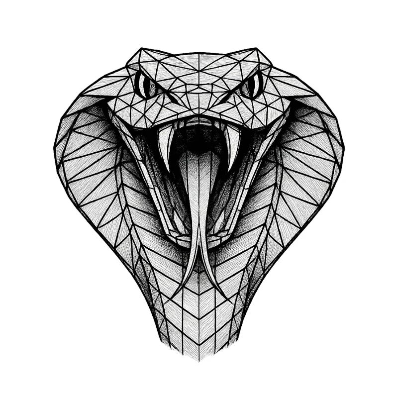 Geometric Cobra Head
