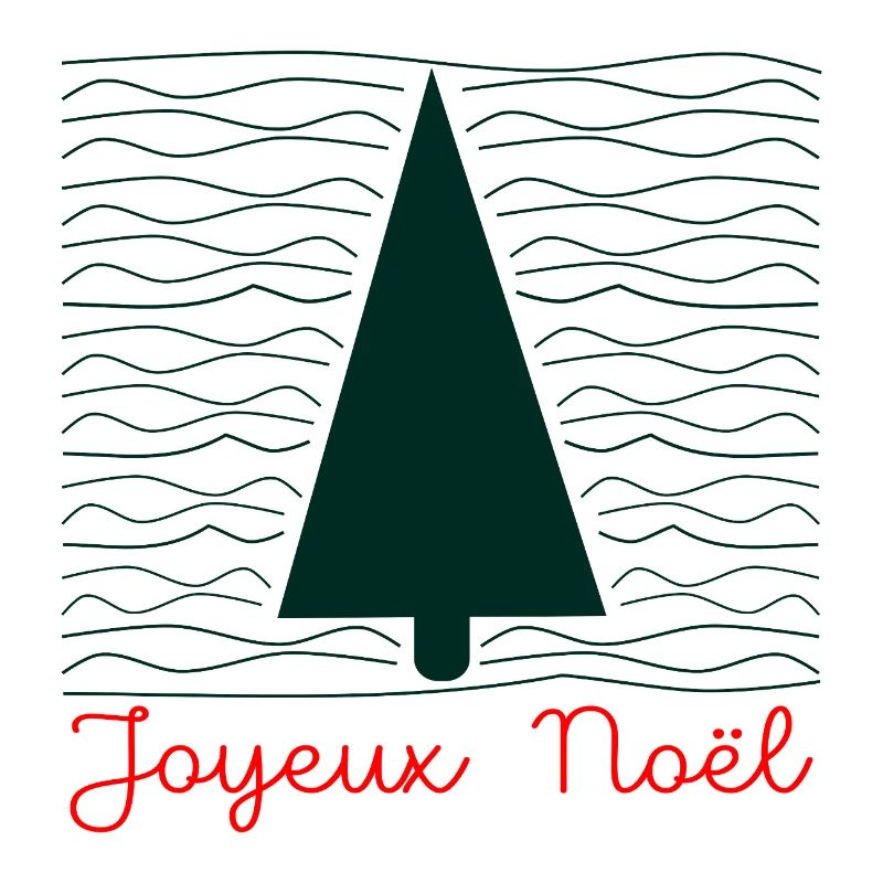 Sapin de Noël - Minimaliste