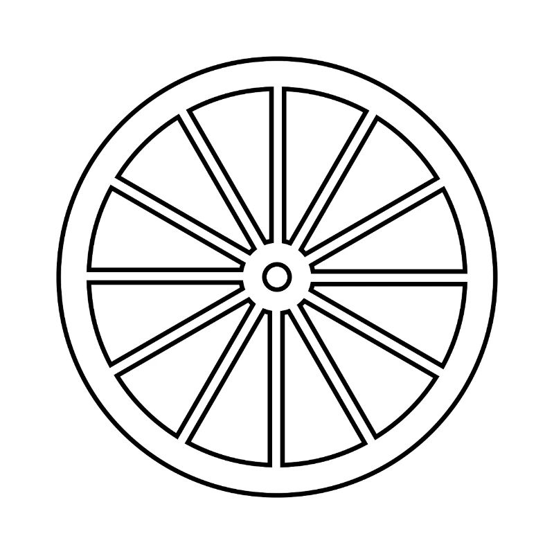 Roue de chariot
