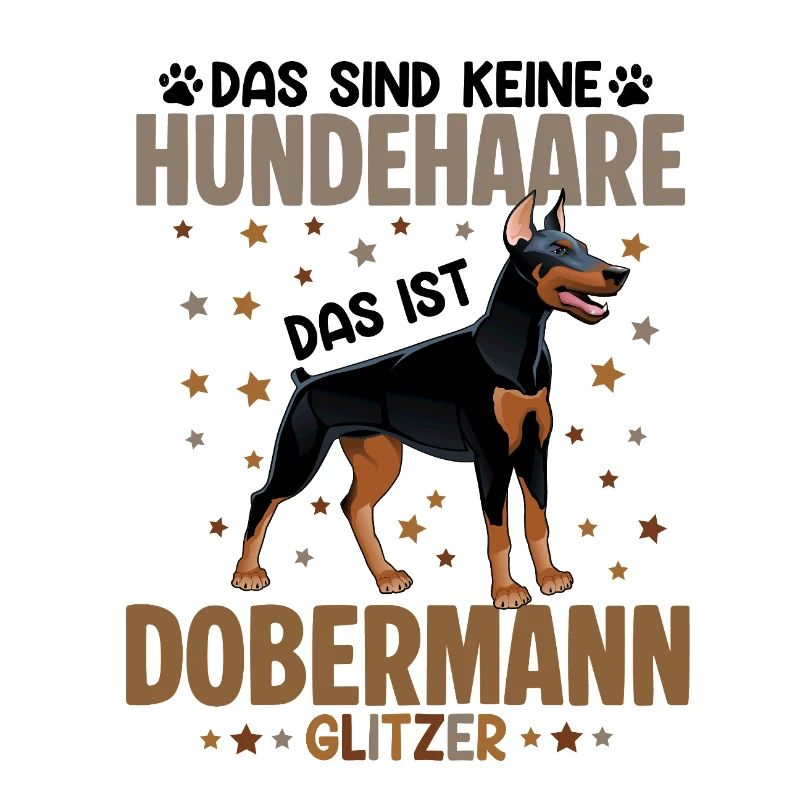 Ce n’est pas du poil de chien, c’est un doberman, des chiens