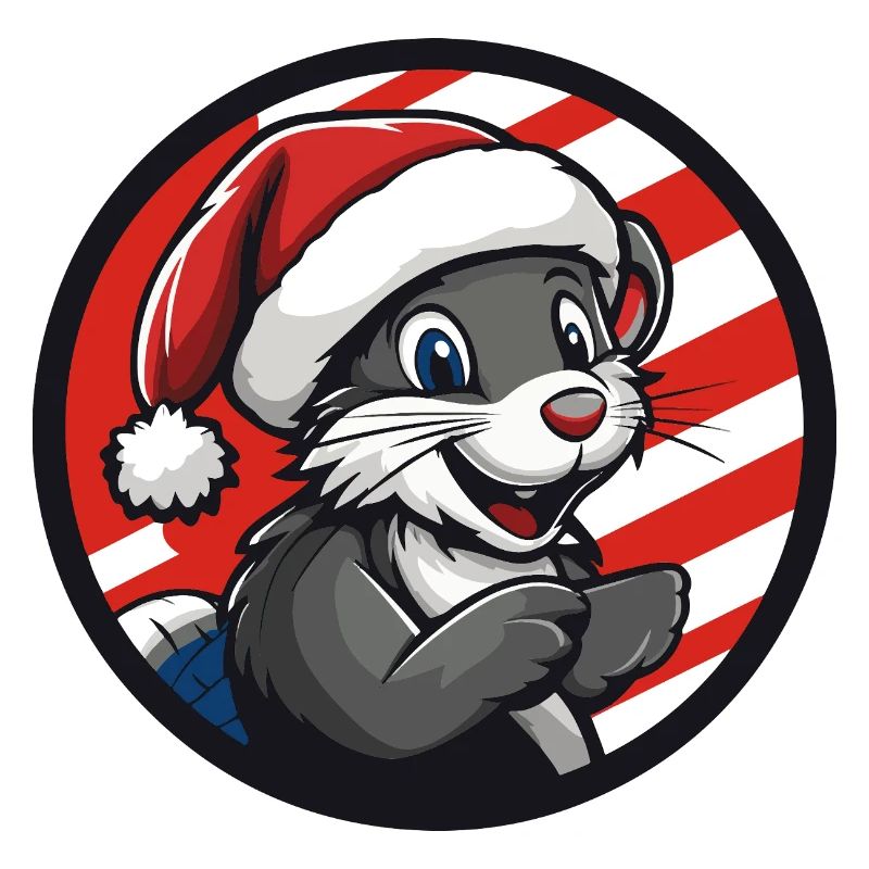 Le lapin de Noël dans le Karomotiv
