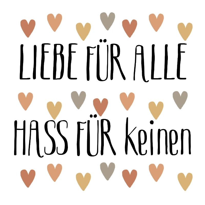 Love for all, hate for none, world peace