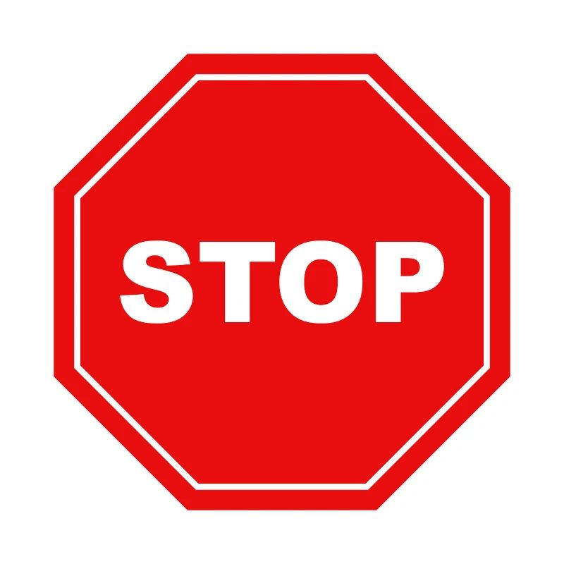 Stop sign