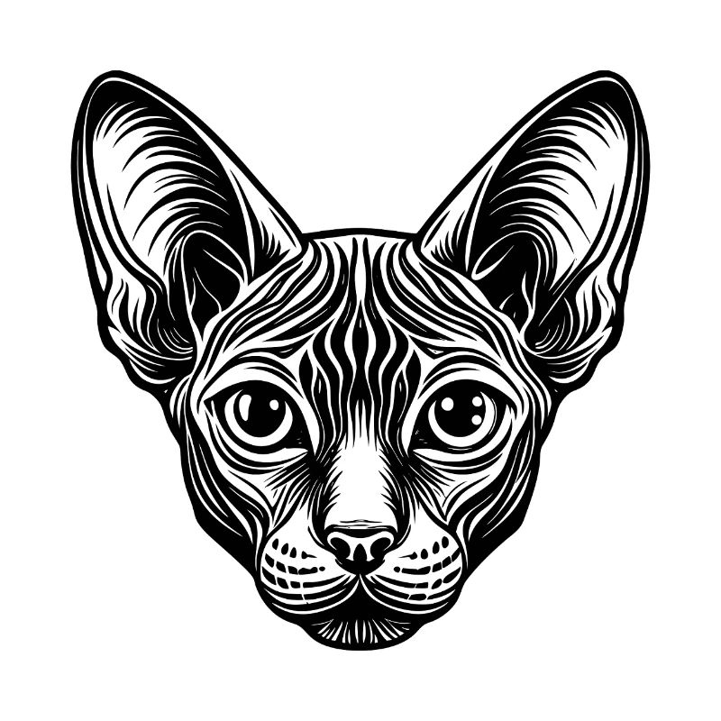 Sphynx-Katze