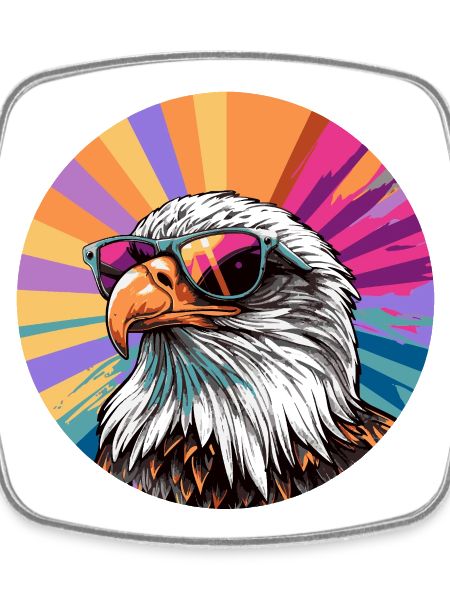 Eagle with sunglasses