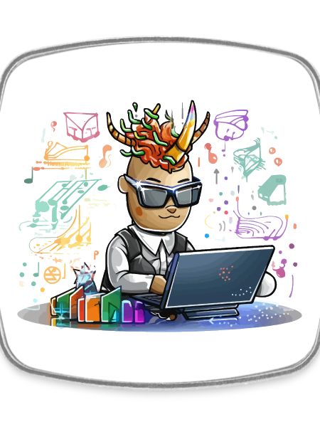 Infernal designer on laptop