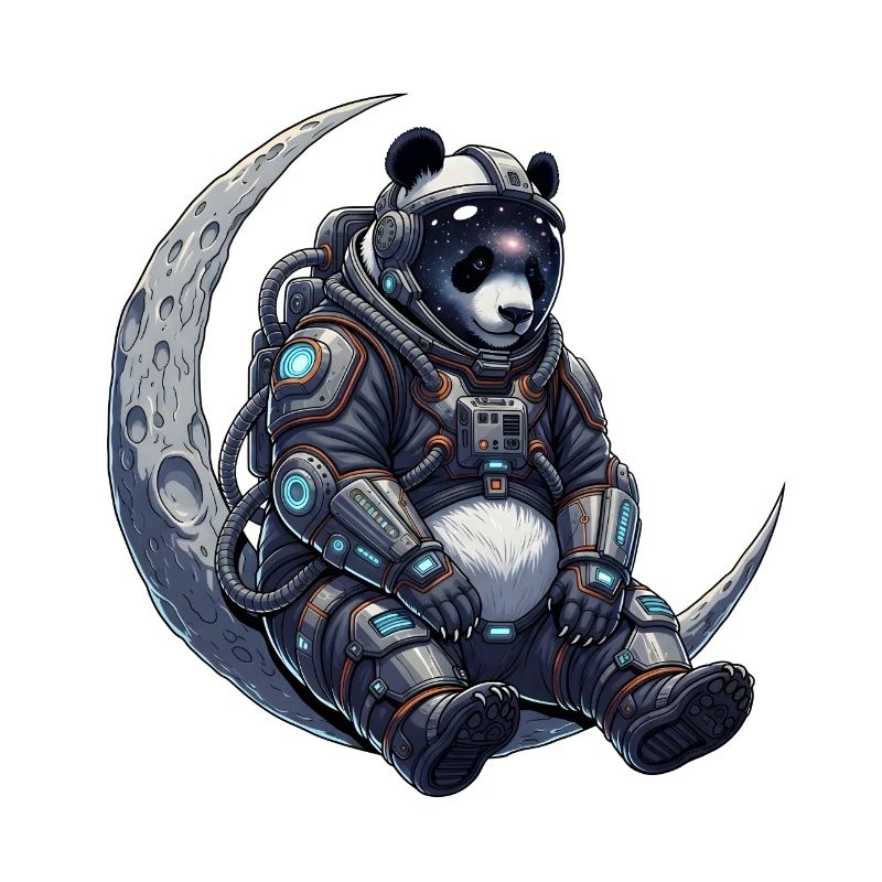 Panda Astronaut