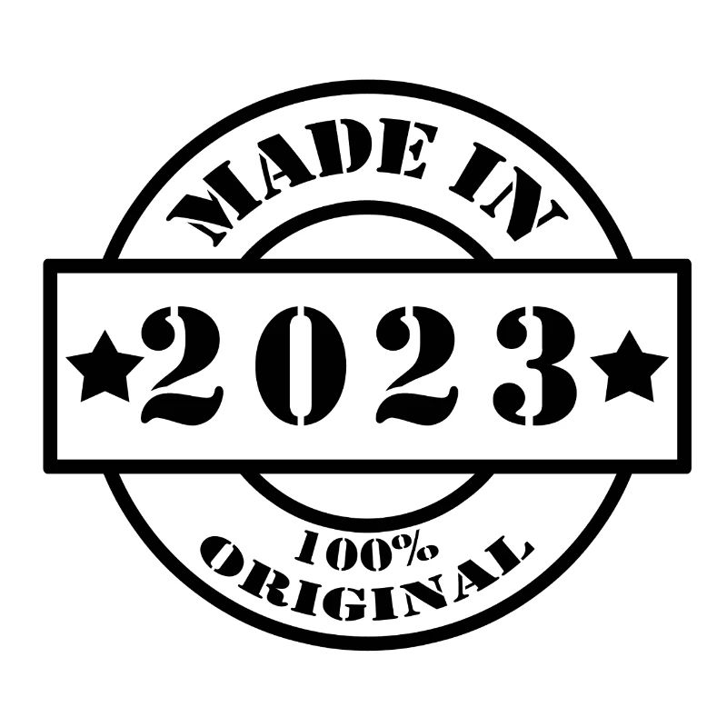FABRIQUÉ EN 2023 Année de naissance Année de construction Cadeau vintage