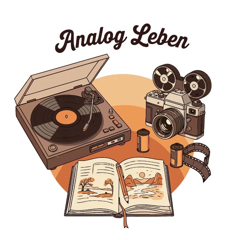 Analog Leben Retro Technik & Natur