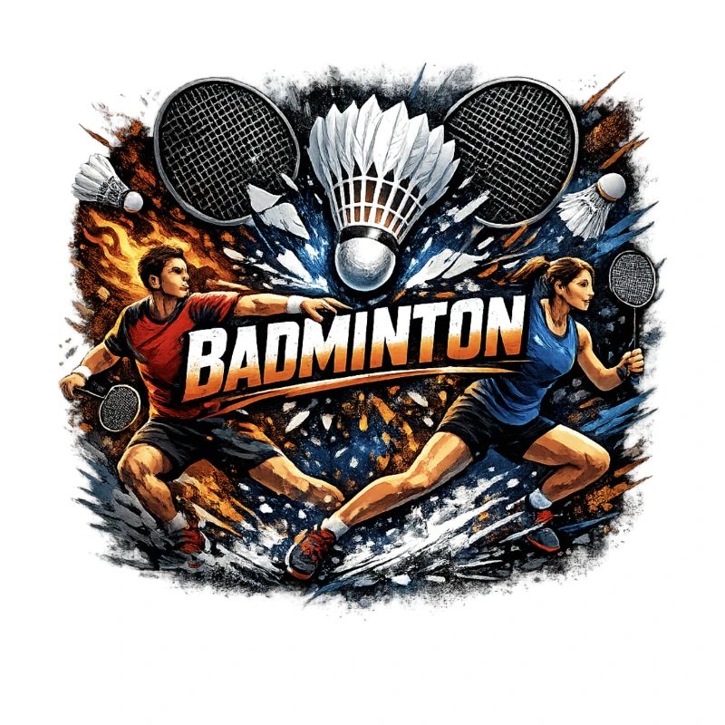 Badminton Fury Double Rush
