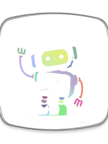 Robot pastel amusant