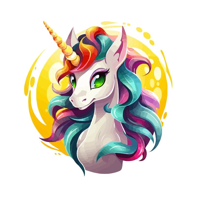 Licorne arc-en-ciel à Sonnencircle