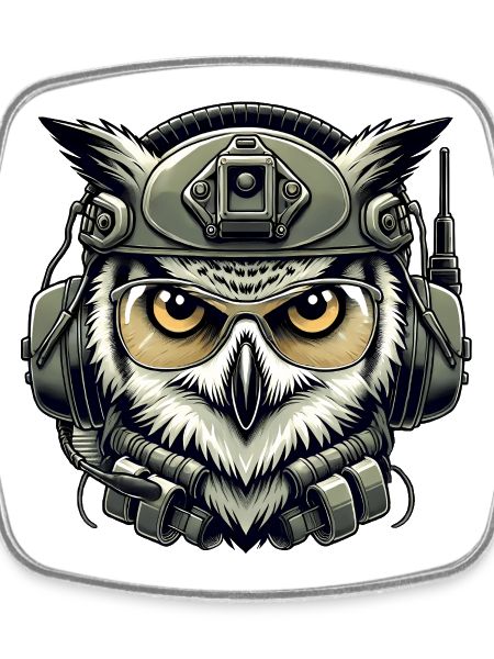 Tactical Owl with Helmet