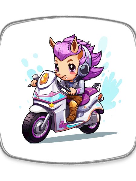 Chibi Motorcycle Heroine