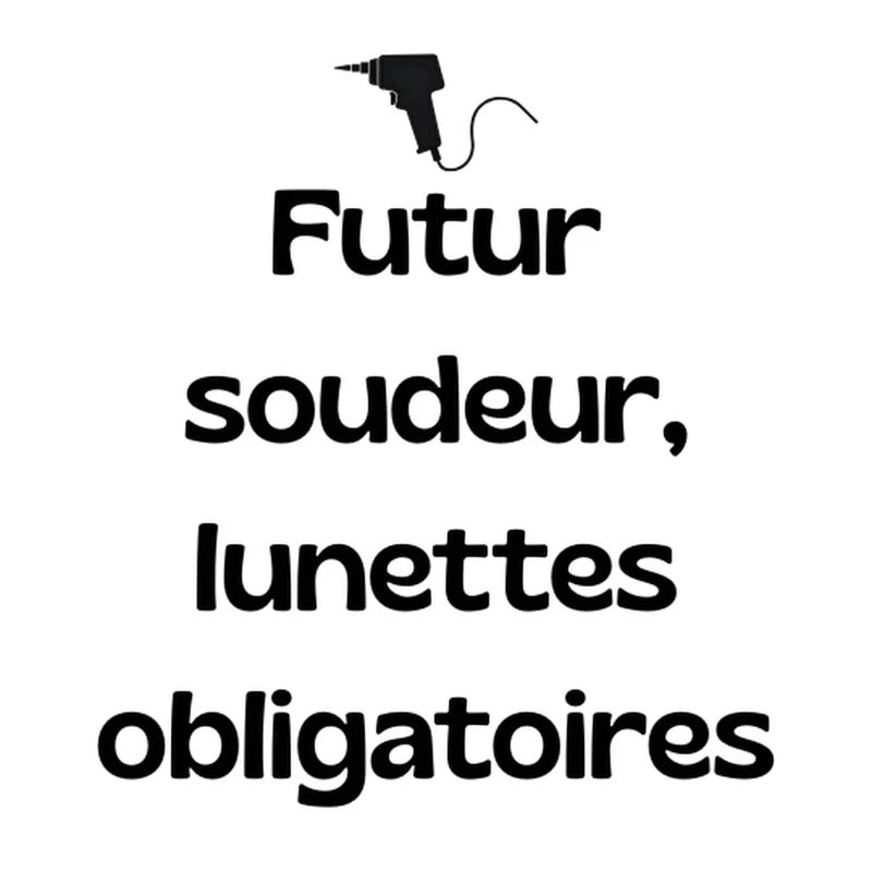Future welder – Glasses required