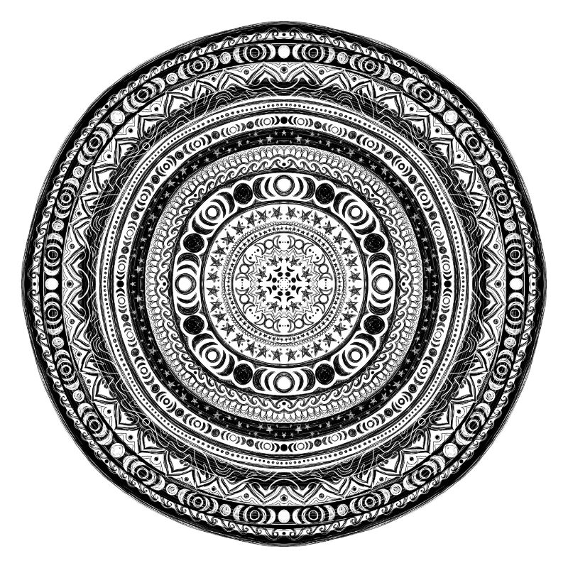Moon Cycle Mandala