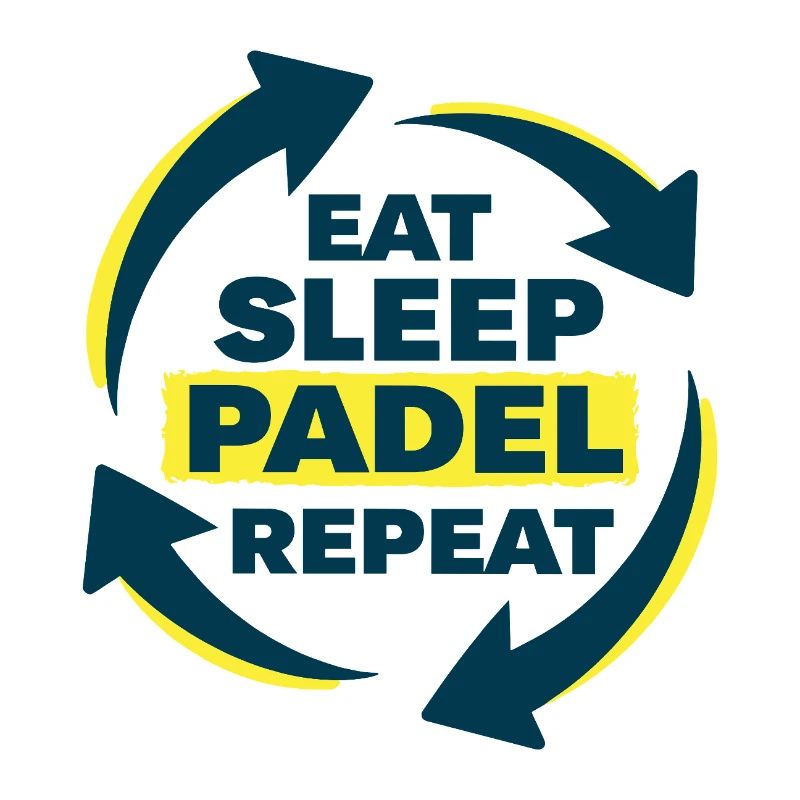 Déclaration d’athlète récurrent Eat Sleep Padel