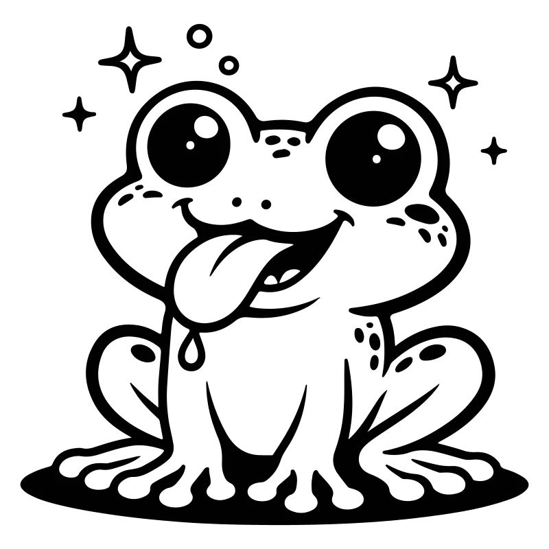 Toad Comic Frog