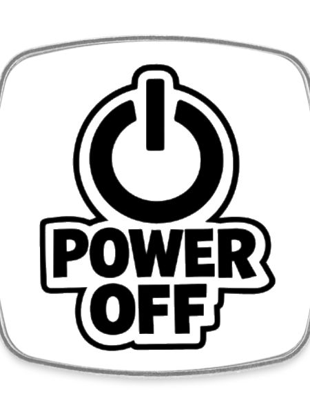 Power Off Icon Tee