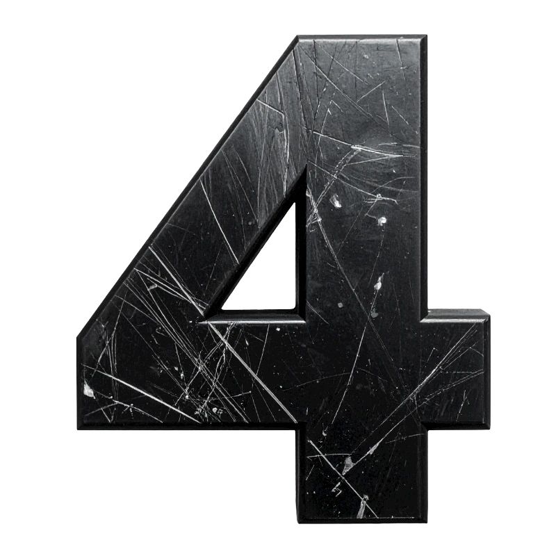 Four Metal Scratch Texture