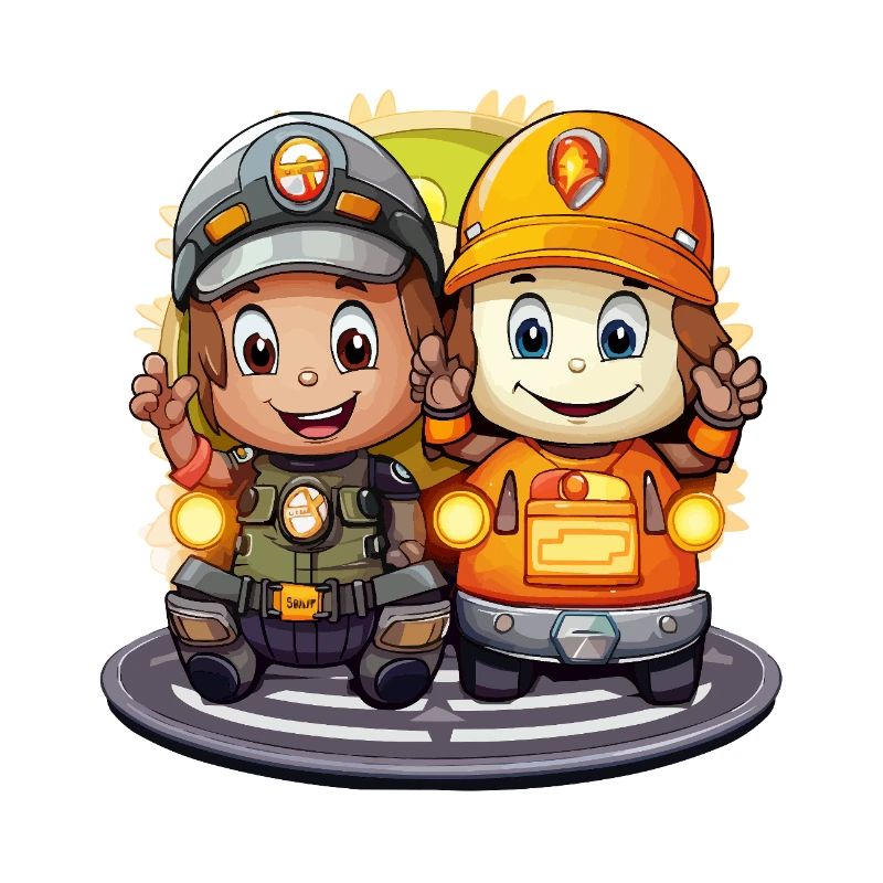 Deux héros de la mine