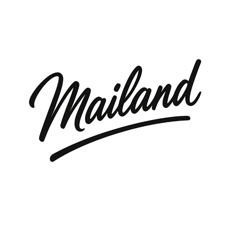 Milan Script Logo – Milan Lettering